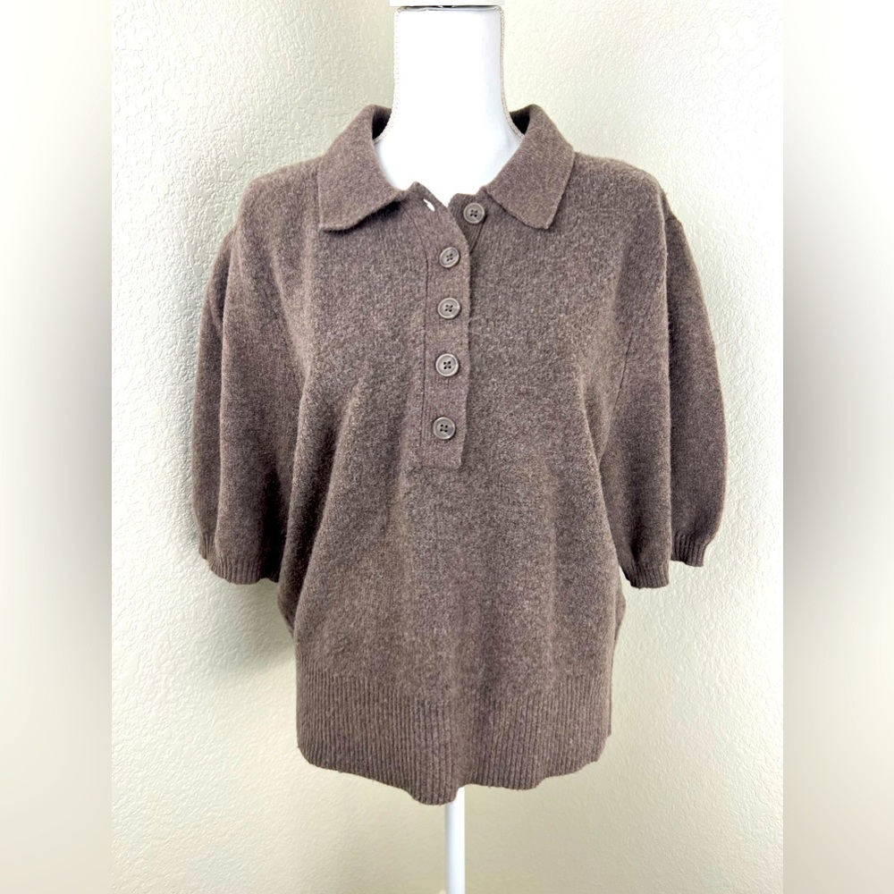 💥NWT💥 A New Day. Short puff sleeve Sweater. Sz XL